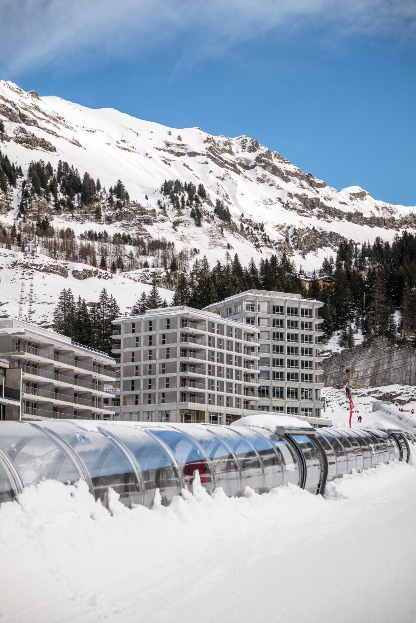 Mgm Hotels & Residences - Hotel Alhena Flaine Esterno foto